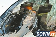 车主惊呆：手机被晒起火 致汽车被烧