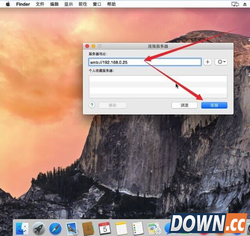 Mac怎么访问Windows共享文件