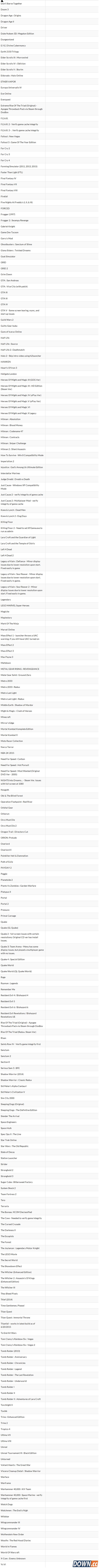 Win10游戏兼容完整名单：趋于完美