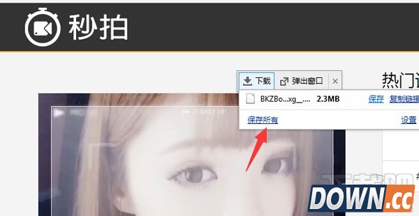 秒拍视频如何下载