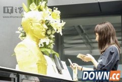 上海某公司供“乔布斯”金像：希望员工追求极致