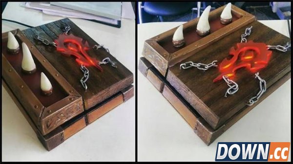 暴雪粉丝自制魔兽风格PS4