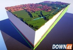 英学校通过《我的世界》教地理：指示地质结构