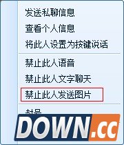 QT语音怎么禁止发送图片