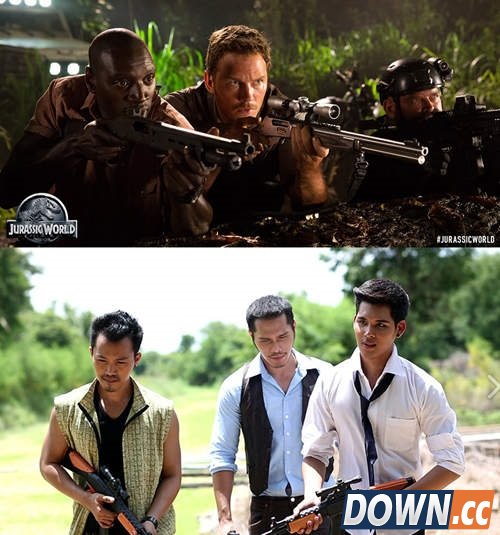 泰国《侏罗纪世界》上映 魔性神剧毁三观