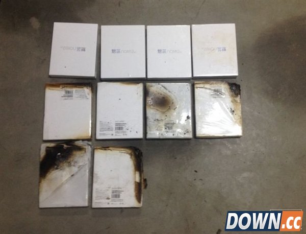 心疼！快递车自燃大批魅蓝Note2烧毁 