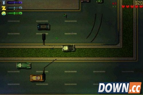 GTA1-5代画面回顾