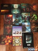 狂热暴雪粉晒全套暴雪美术艺术画集收藏