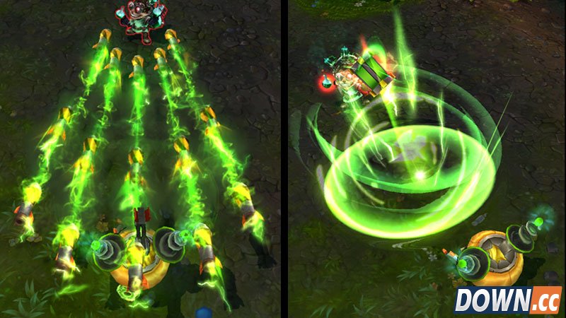 LOL大发明家生化博士皮肤效果一览