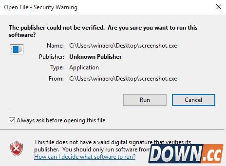 win10提示“无法验证发布者”怎么办