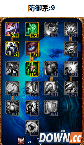 lol赏金猎人天赋加点图