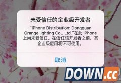 ipad未受信任的企业级开发者解决办法