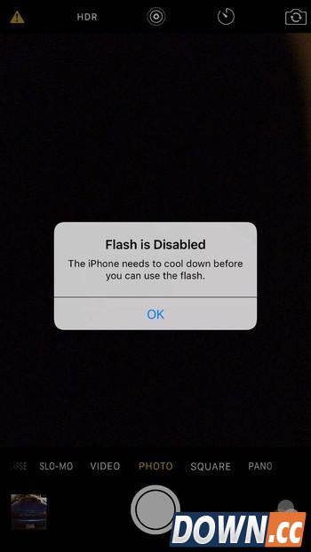 iPhone 6S温度太高相机罢工