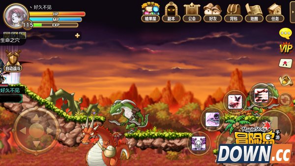 冒险岛手游米纳尔森林怎么去生命之穴 冒险岛手游怎么去生命之穴