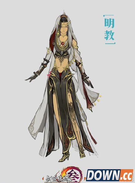 剑三明教95级新校服外观一览