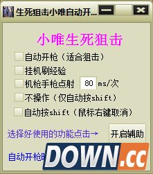 生死狙击小唯自动开枪辅助v0.6绿色免费版