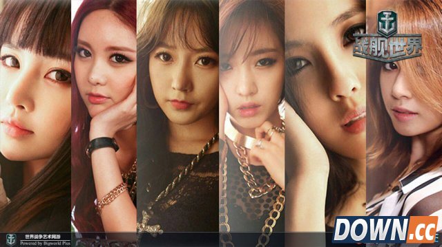 Tara代言《战舰世界》视频