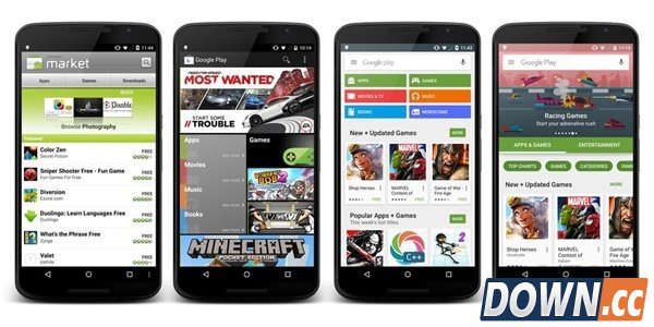 谷歌Play新版截图曝光