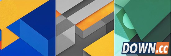 安卓6.0抽象壁纸为实拍