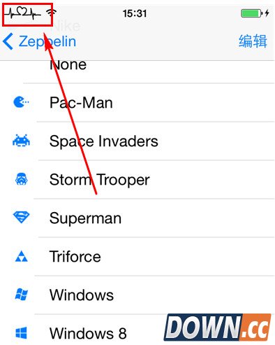 iOS9怎么把运营商图标改成心电图