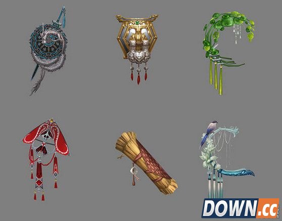 剑三剑胆琴心新增挂件大全