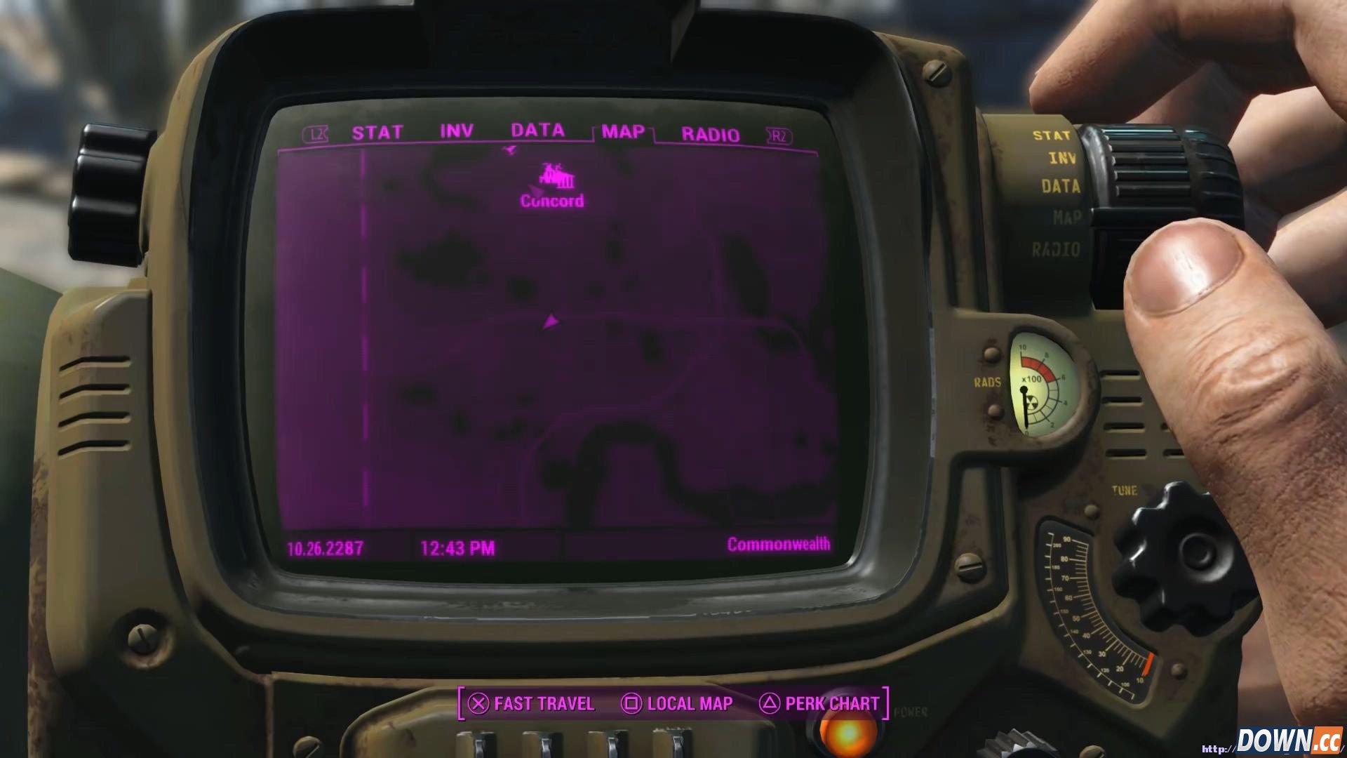 辐射4狗肉盔甲位置在哪