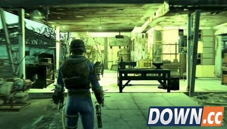 辐射4画面变绿怎么调整