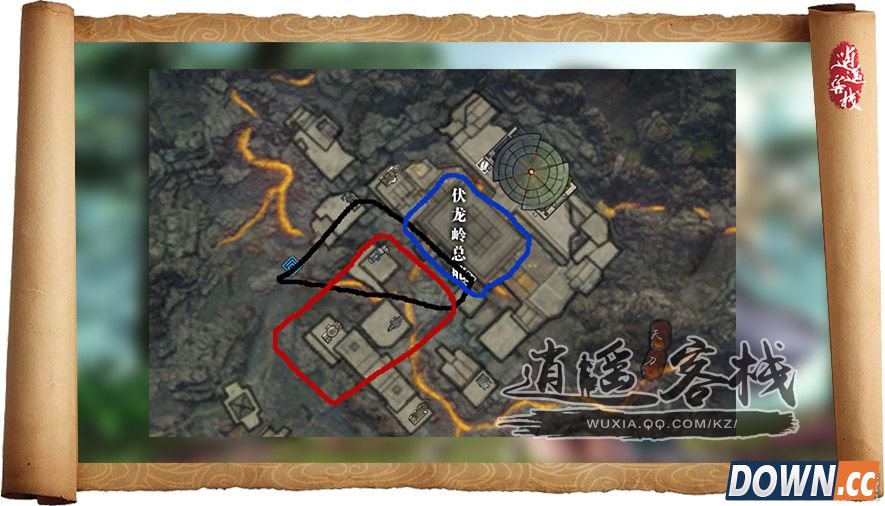 天刀盟会日常任务各探子坐标