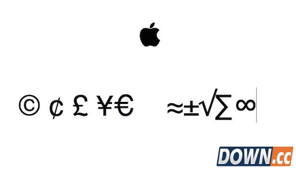 Mac怎样打出苹果符号？Mac特殊符号怎么打？