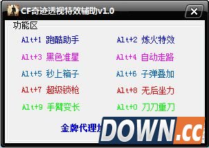 CF奇迹透视特效辅助 v1.2 最新版