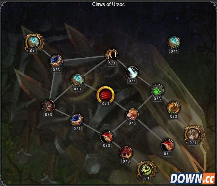 军团再临德鲁伊神器天赋加点图