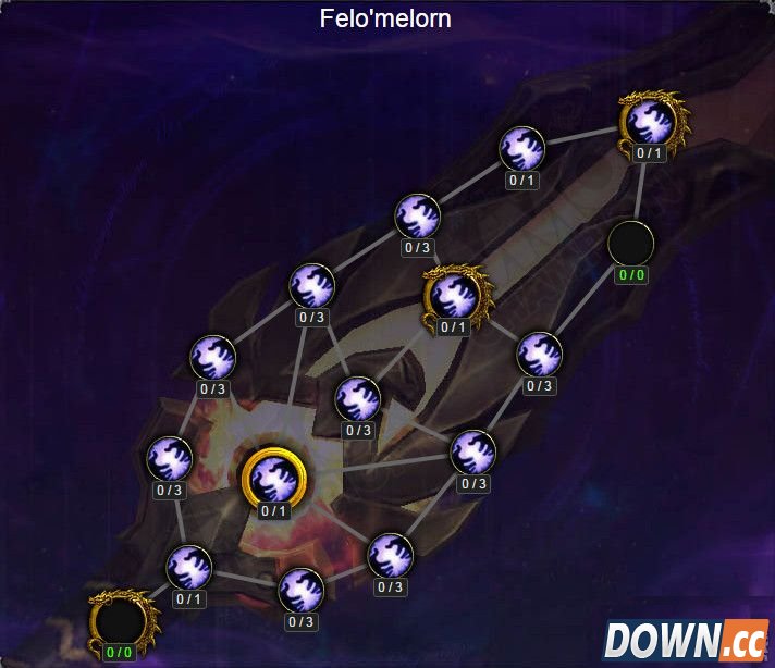 军团再临法师神器天赋图