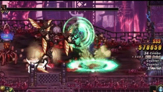 DNF魔枪士技能演示图