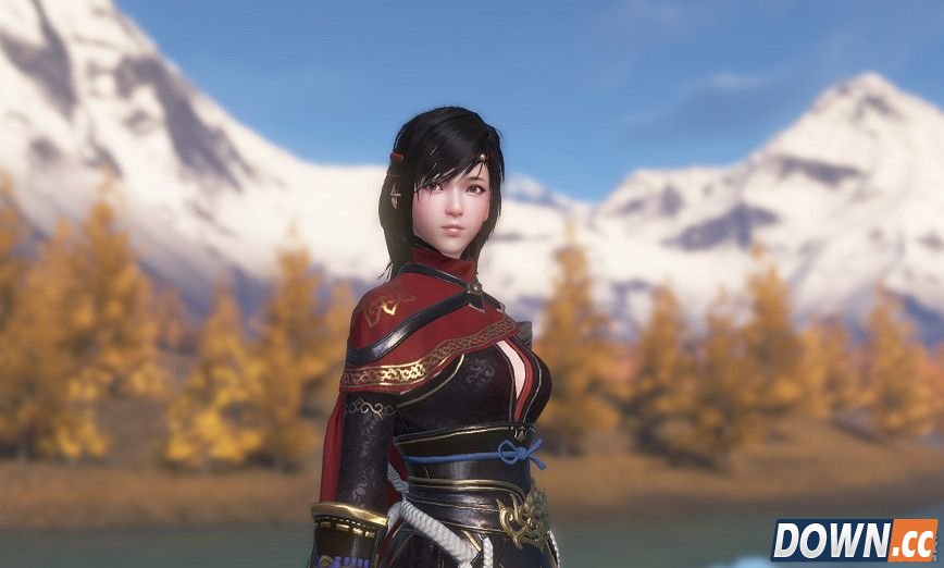 天刀圣绣明霞套外观图