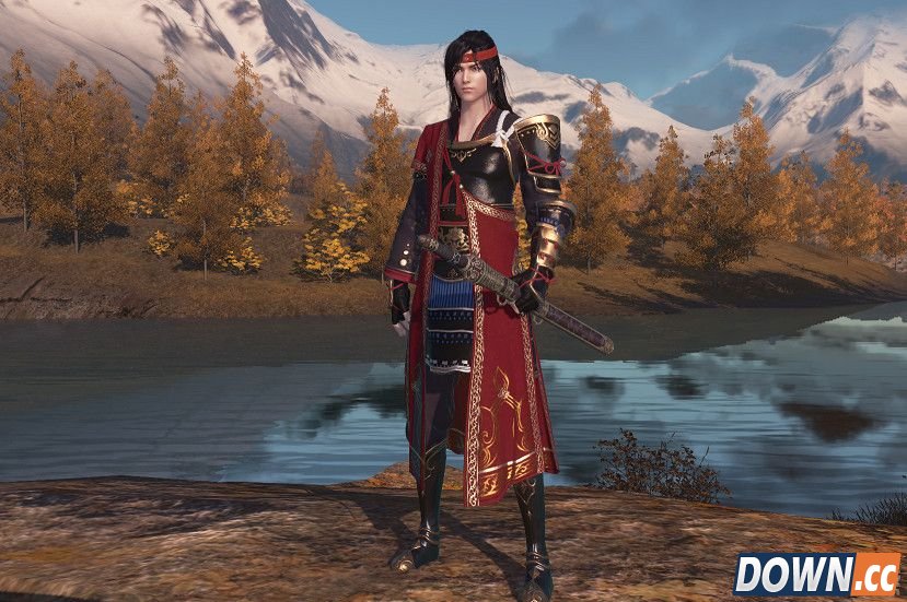 天刀圣绣明霞套外观图