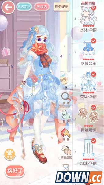 奇迹暖暖冰雪舞会全关卡搭配攻略