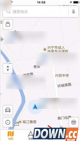 腾讯地图APP怎么打开夜间模式