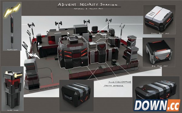 幽浮2原画集图赏