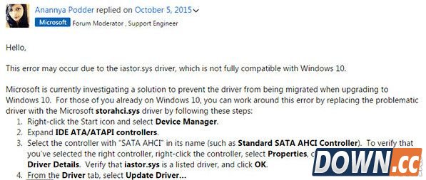 win10蓝屏显示0x00000133怎么办？win10蓝屏解决方法