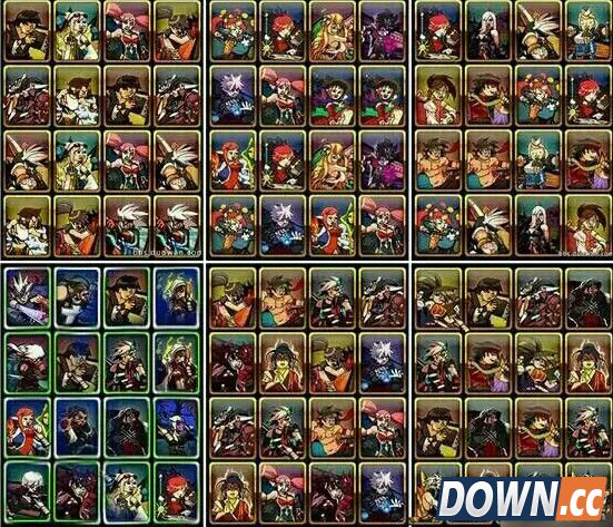 DNF魔性卡牌组合位置答案全图