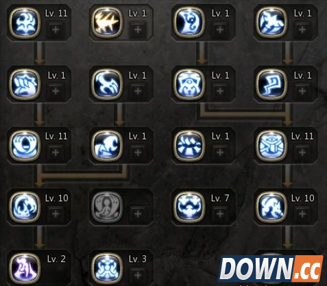 龙之谷黑暗萨满刷图加点图