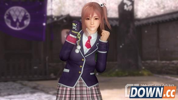 死或生5果皇黑色紧身衣格斗图