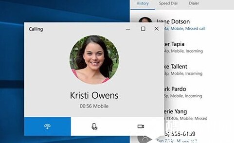 Win10将支持电脑打电话