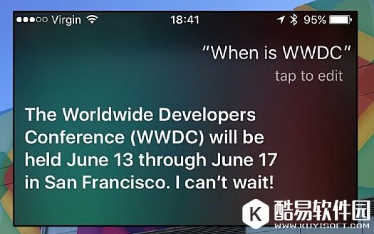 苹果公布2016年WWDC开发者大会时间