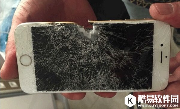 苹果iPhone6挡子弹救命