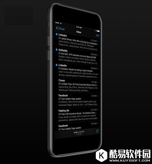 黑的漂亮：深色主题版苹果iPhone7概念图出炉