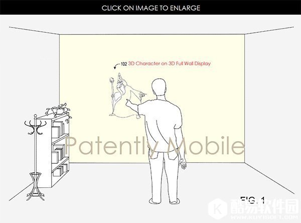微软申请深度3D光感可触摸专利，交互空间更大