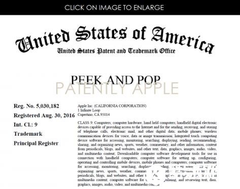 苹果获得3D Touch操作商标许可，未来将支持更多功能