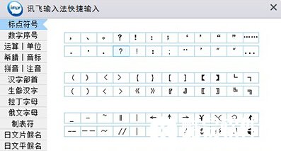 讯飞输入法怎么输入特殊符号