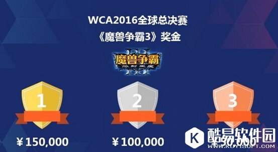 2016WCA魔兽争霸冠军奖金多少钱